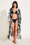 Palmilla Robe Graphic Jungle EcoLinen