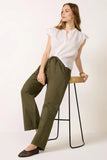 Janey Linen Top