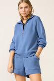 Selene Half Zip Sweat