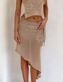 ISATANA SKIRT GOLD