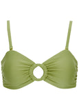 Ring Front Bikini Top Mosstone