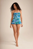 Summer Skirted One Piece Imperial Paisley