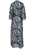 Bell Sleeve Long Cover Up Tropical Walks