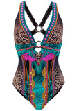 Barbados One Piece Swimsuit Jungle Beauty