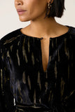 Carina Velvet Shift Dress