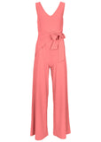 Wide Leg Jumpsuit Coral
