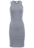 Flexrib Mini Dress Seafog
