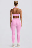 Define Luxe High Waist Leggings in Bubblegum Pink