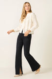 Ever Vintage Bootcut w Slit 34Jean
