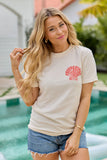 Sea La Vie Ivory Graphic Tee