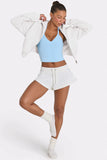 Mid Rise Shorts in Coconut