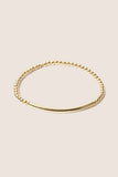 Bliss Bar Smooth Gold 3mm Bracelet