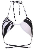 Strappy Ibiza Triangle Top Modern Abstract