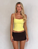 MIDORI BANDAGE TOP YELLOW