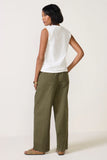 Anna Summer Twill Wide Leg Pant