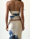 JANIS TOP INDIGO FLORAL