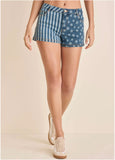 Americana Short Starry Night Denim