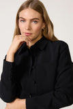 Luxe Suiting Cropped Jacket