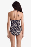 Sutton V Wire Bandeau One Piece Desert Skin