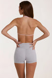 Soft Active Sports Bra in Grey Marl