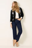 Harlow Mid Rise Ankle Straight