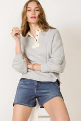 Vintage Terry Polo Sweatshirt