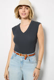 Oro Ribbed Tee