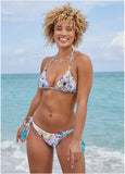 Hamptons Diamond Stitch Triangle Top Fiesta Floral