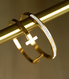 Cleo Gold Cuff Bracelet