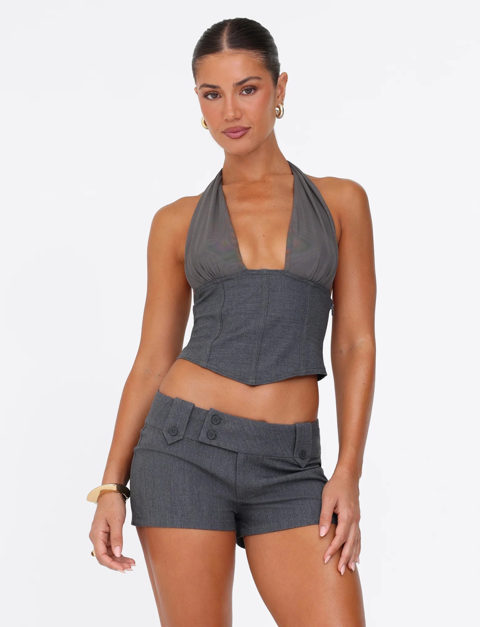 KITTIE SHORT GREY