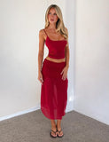 OCTAVIA TOP RED
