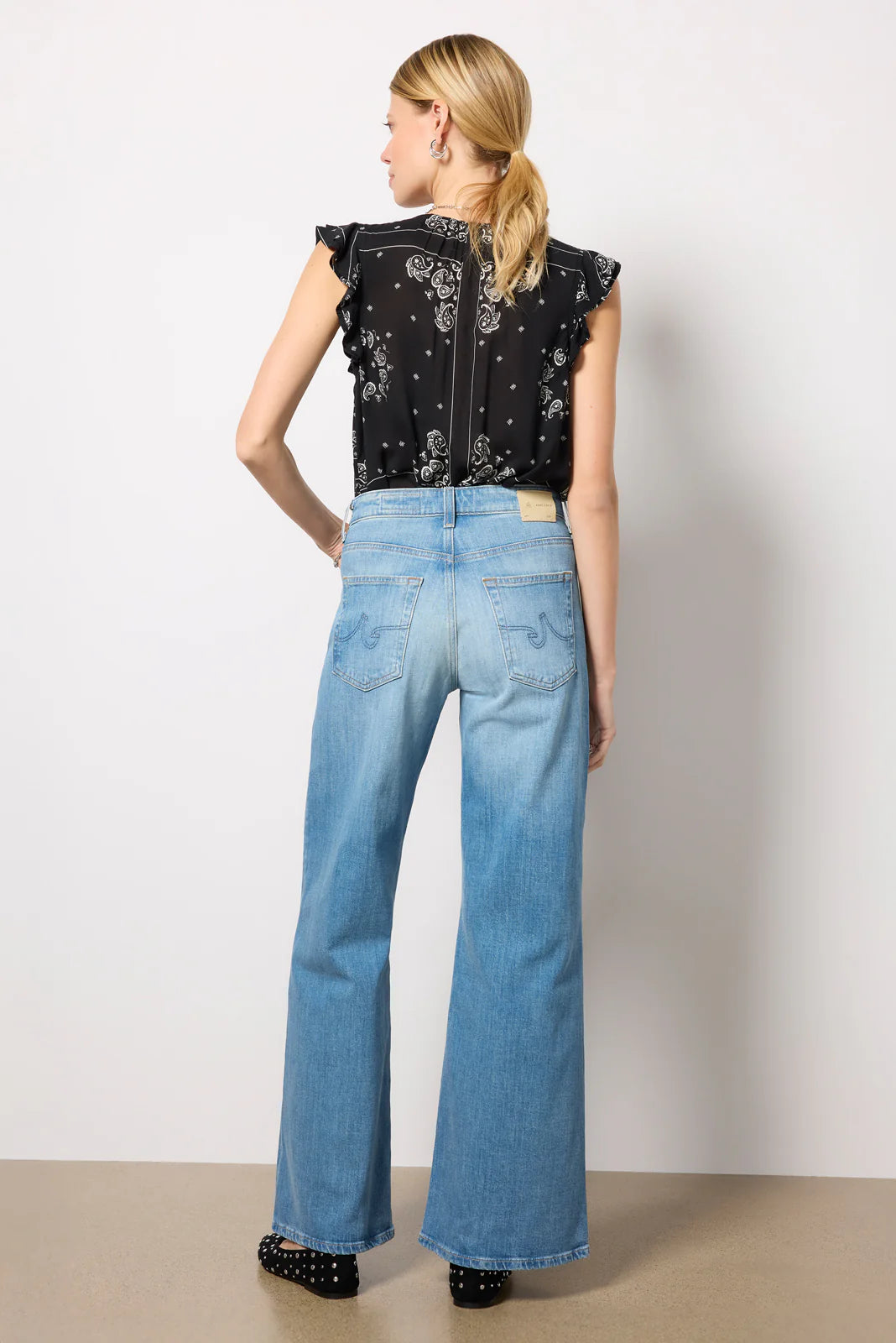 Saige Wide Leg Jean 31