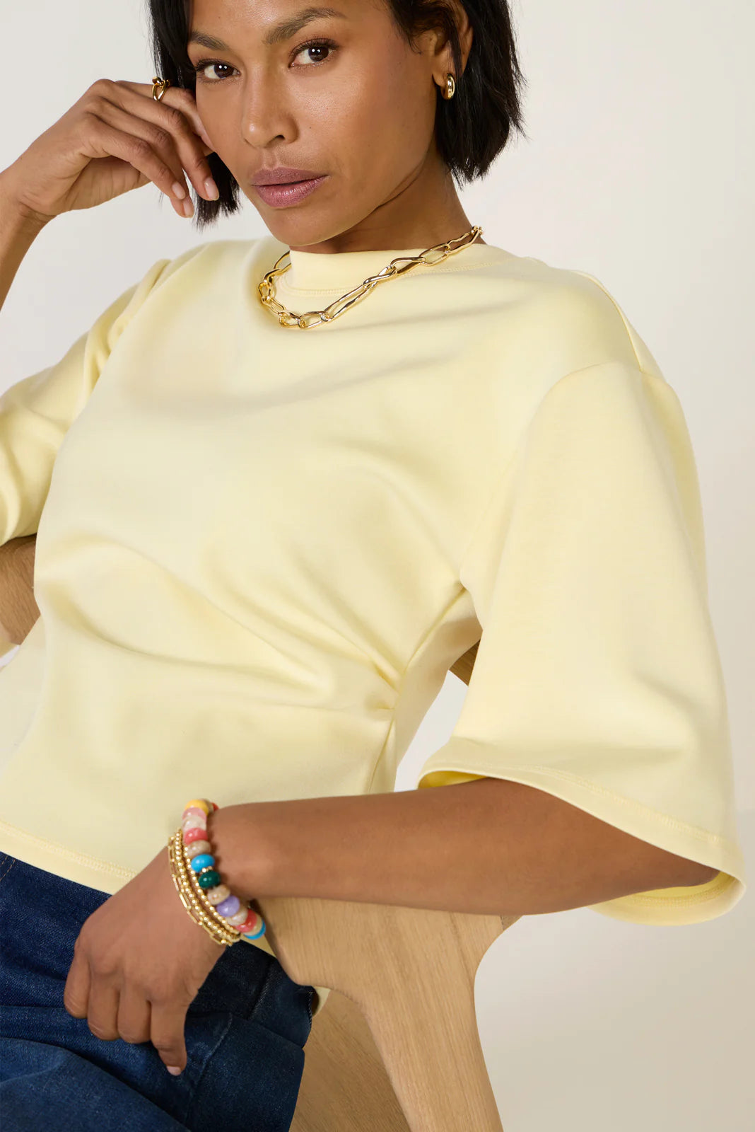 Hayden Tailored Scuba Top