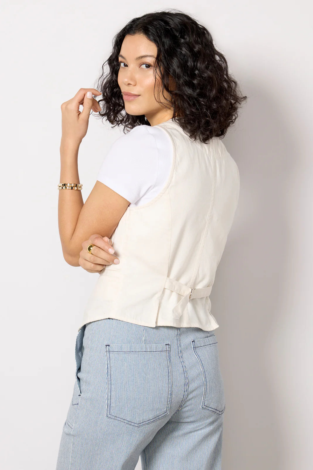 Seamed Vest