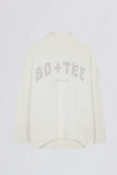 Soft Knit Oversized Jumper in Coconut