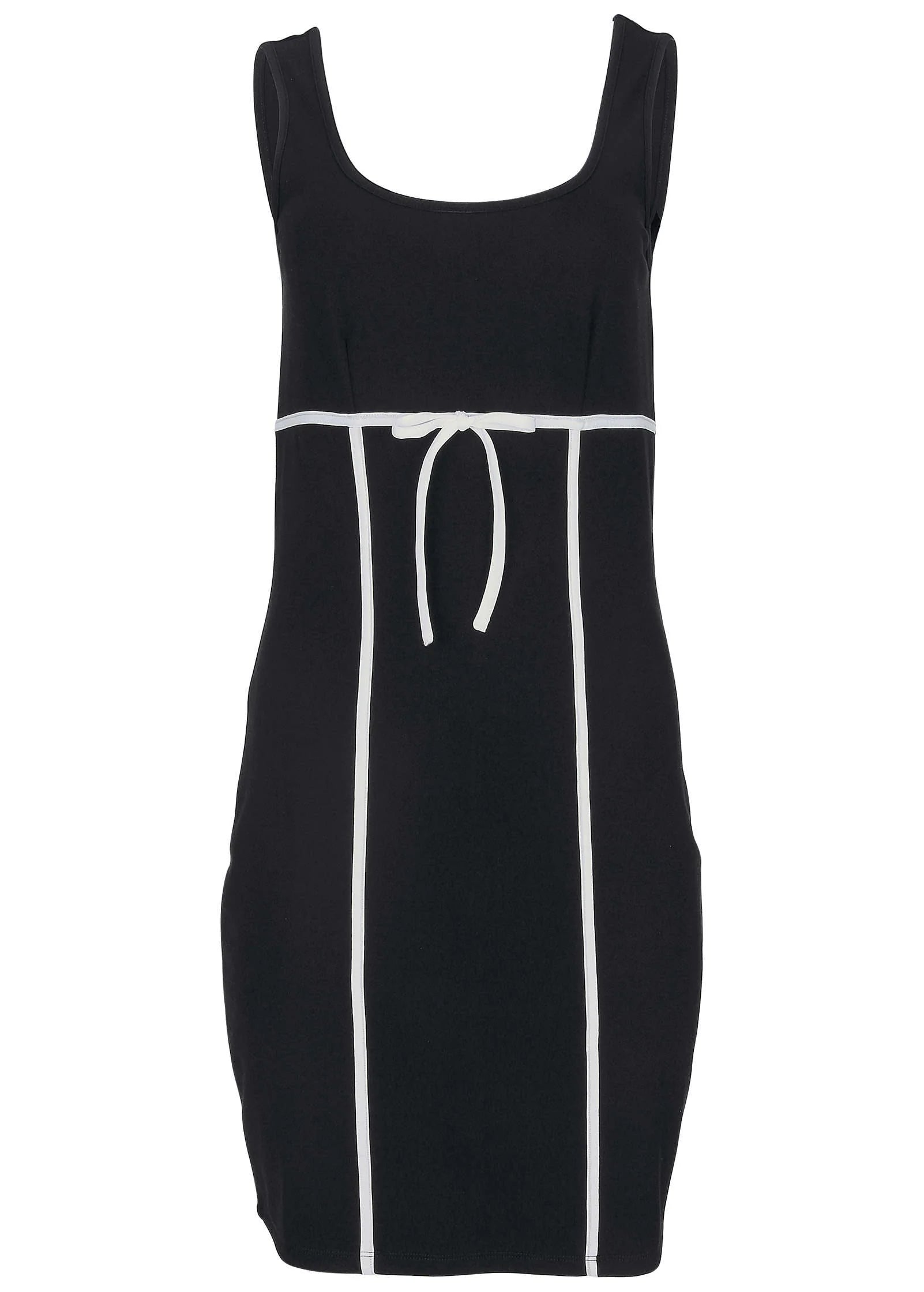 Ponte Bodycon Mini Jet Black