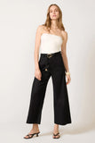 Joelle Stretch Linen Crop Pant