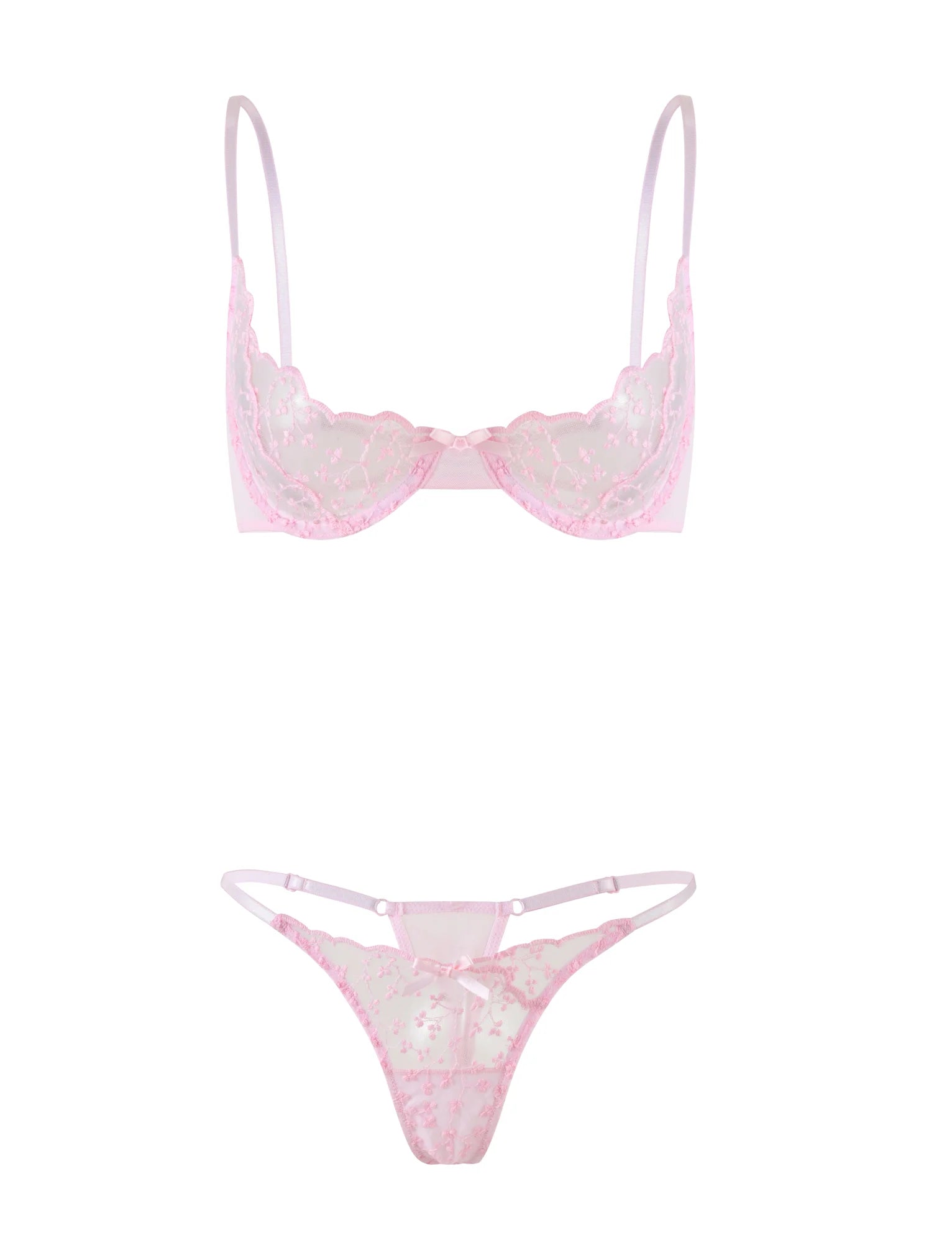 TALIYAH SET PINK BABY PINK