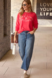 Raglan Crew Sweatshirt