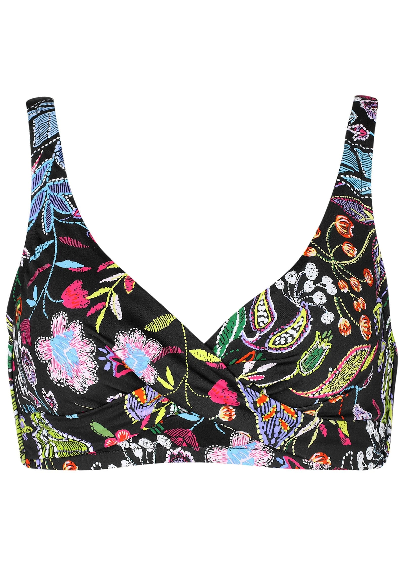 Lovely Lift Wrap Top Midnight Elegance