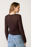Gwen Open Knit Top