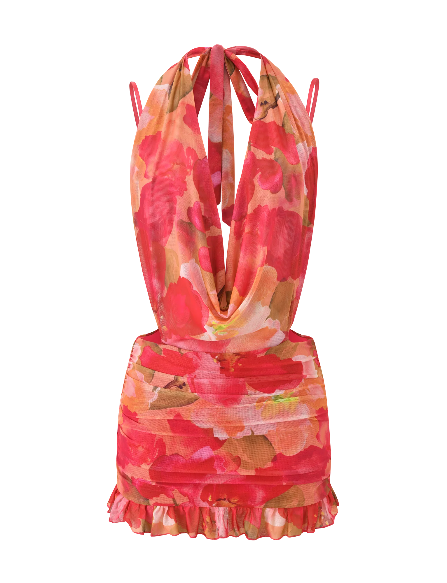JOLIE MINI DRESS DAIQUIRI FLORAL