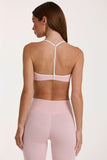 Soft Active Sports Bra in Blush Marl