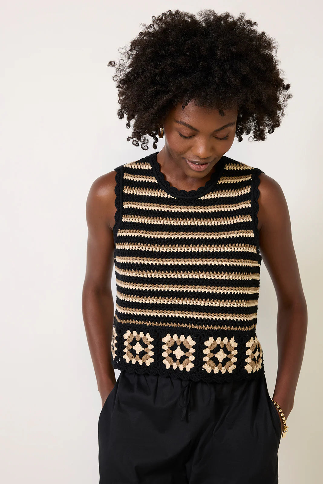 Hazel Crochet Tank