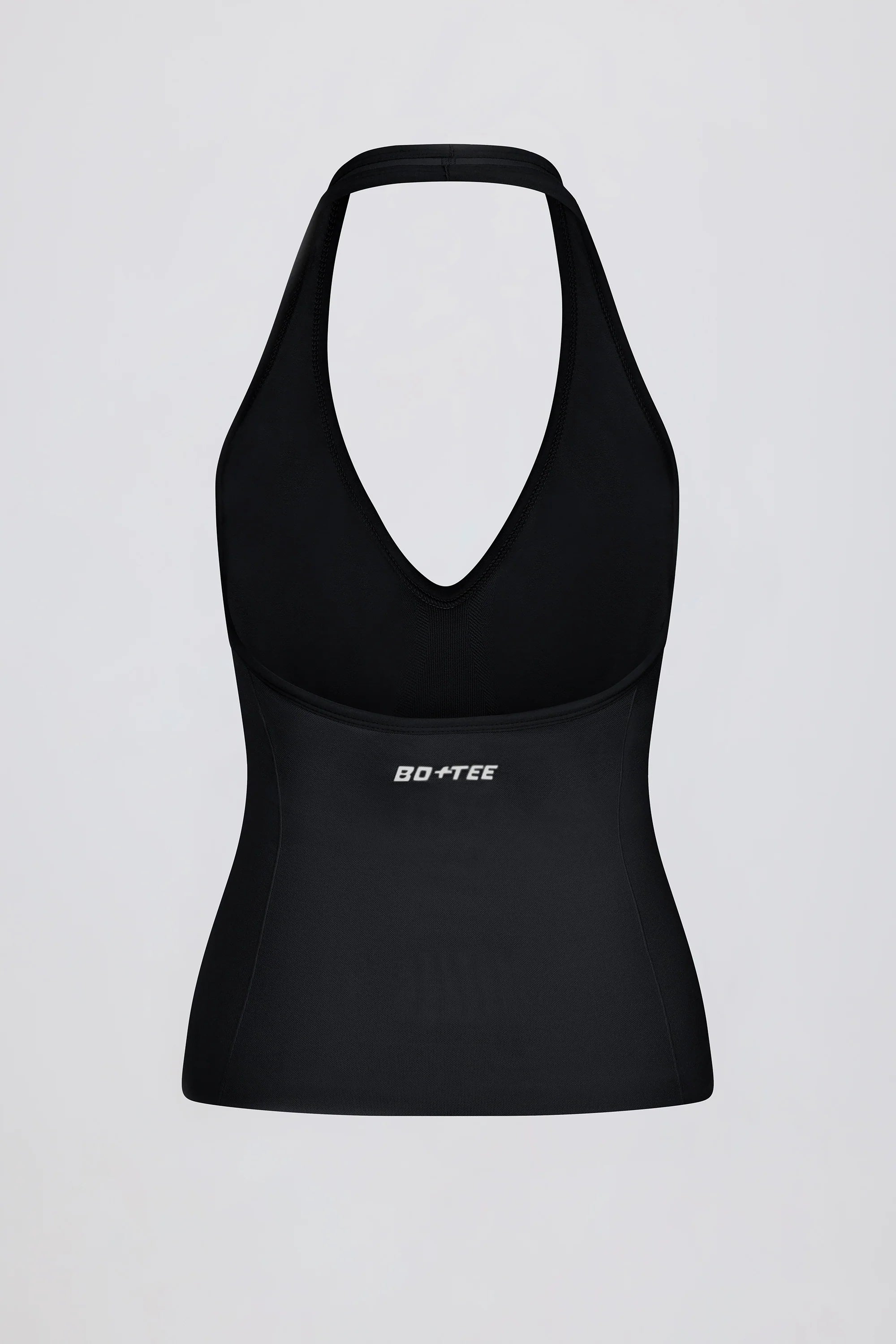 Define Luxe Halterneck Tank Top in Black