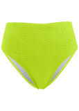 High Waist Bikini Bottom Lime