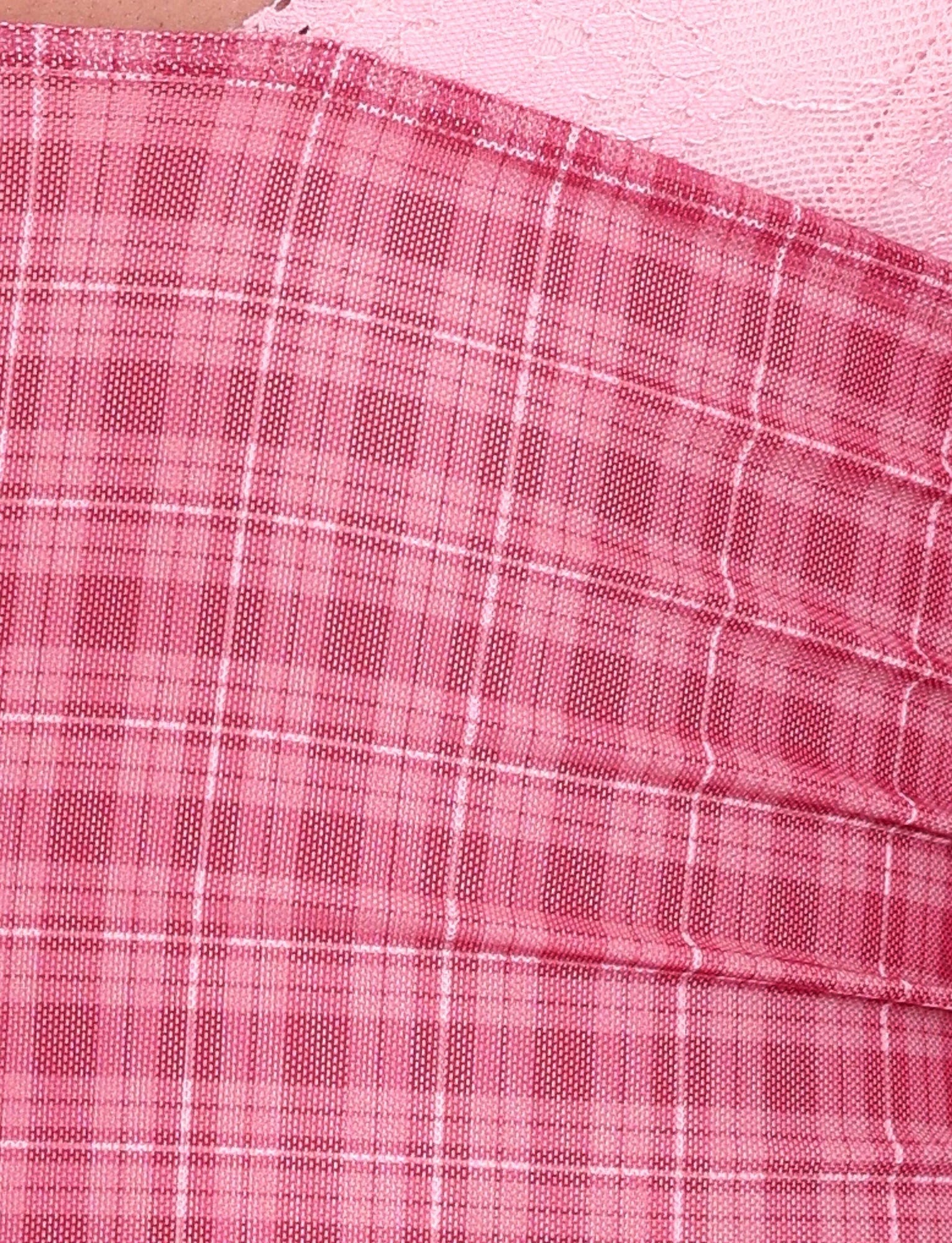 NAVIA DRESS RED RED CHECK