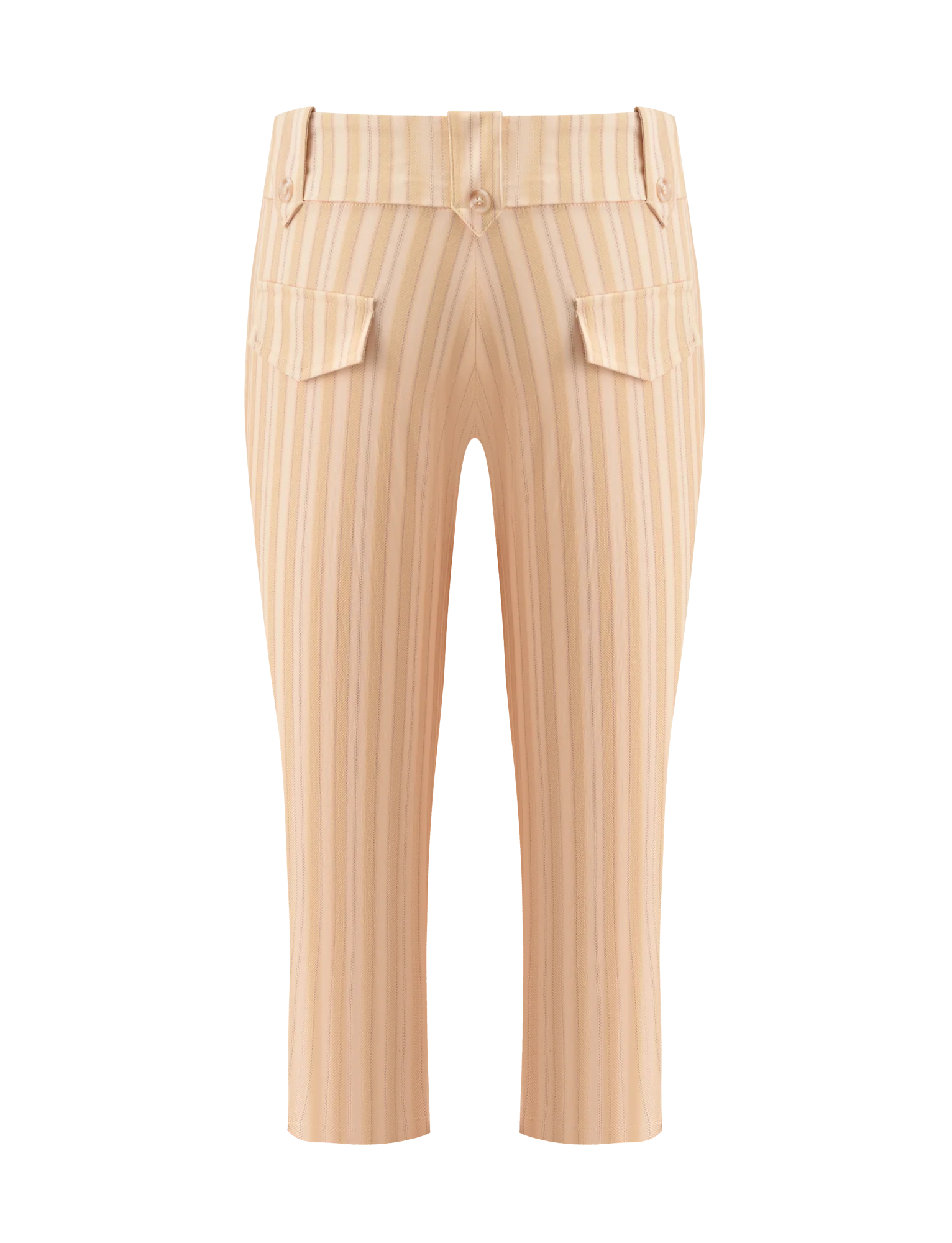 KITTIE CAPRI YELLOW STRIPE