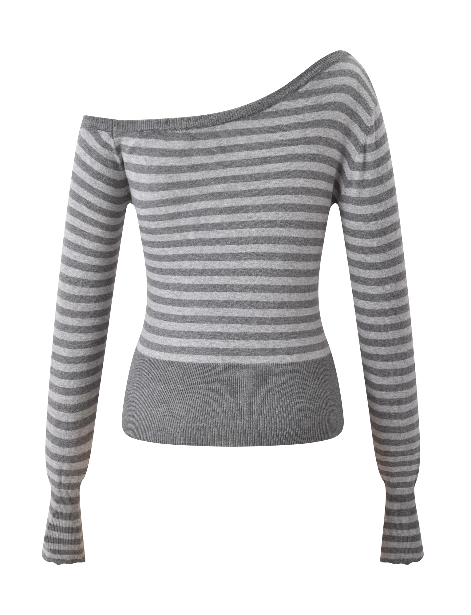 TYLA JUMPER GREY STRIPE