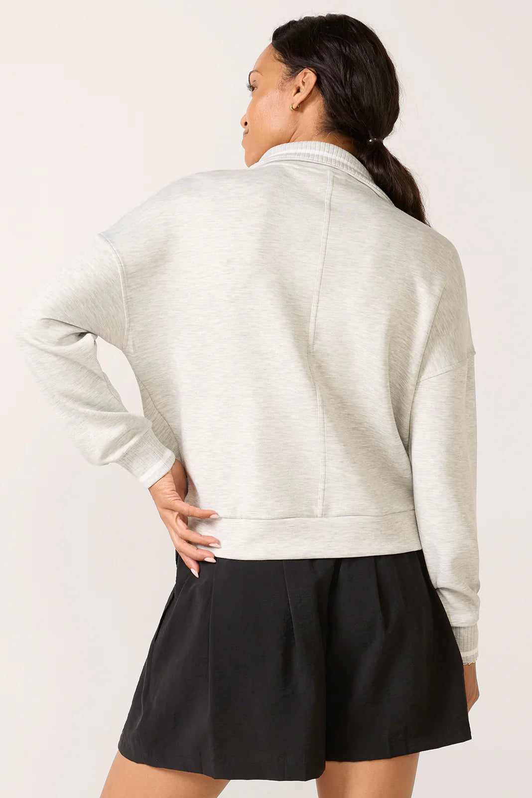 Bertie Half Zip Sweat
